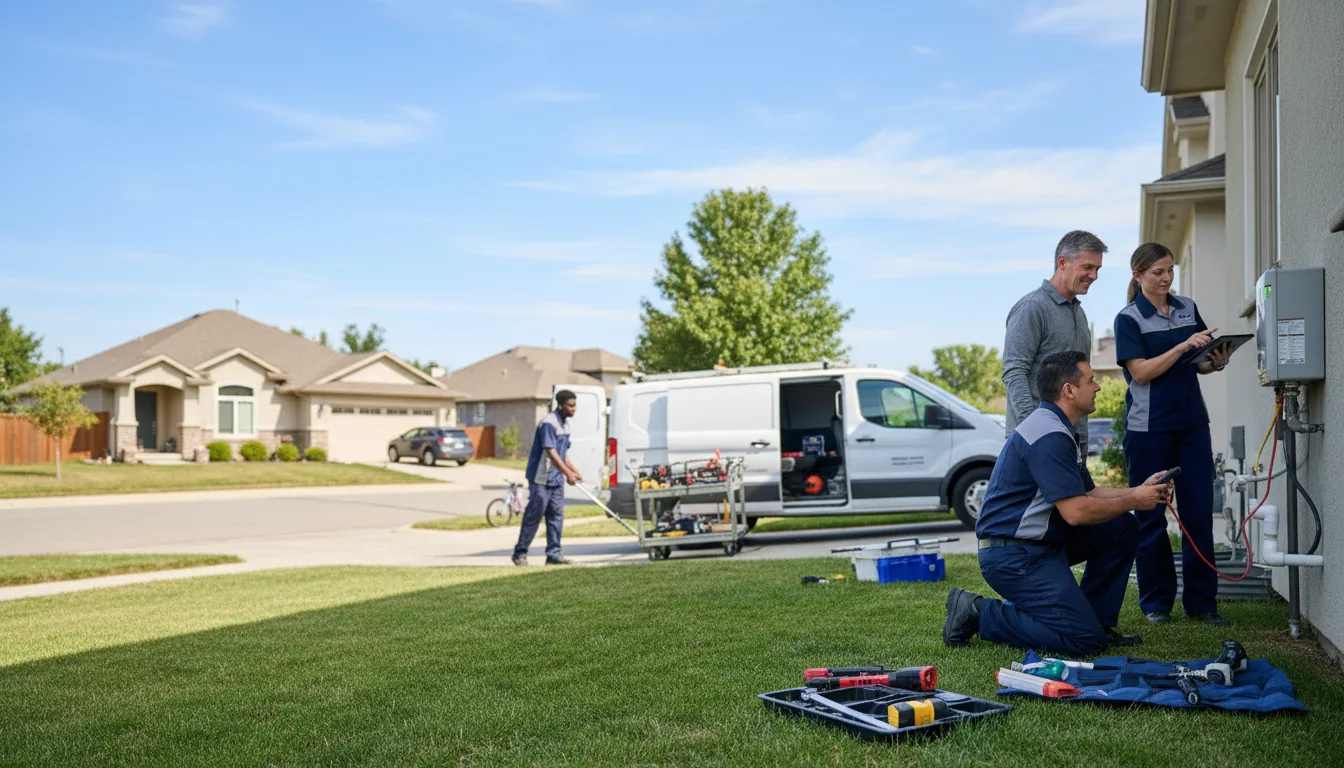 Tankless water heater service in Logan, OH